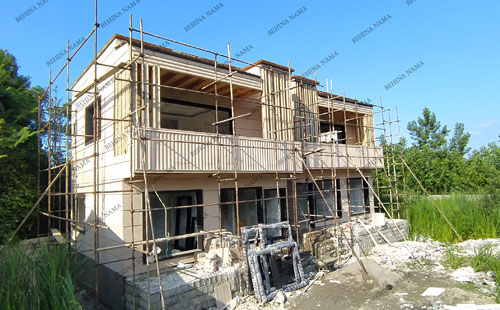 نمای سازه lsf