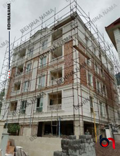 نمای ترکیبی EPS در نمک آبرود