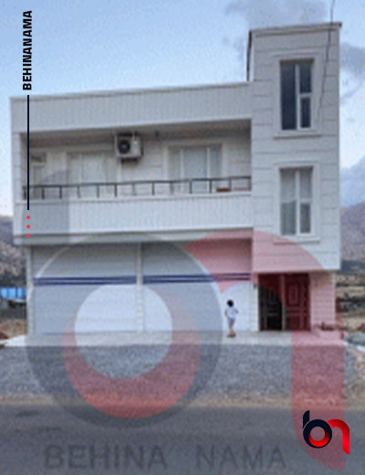 بازسازی نمای سنگ در مریوان