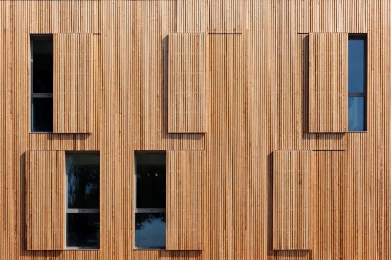 Types of Wooden Building Facades