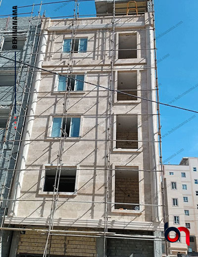 نمای ترکیبی سنگ وابزار سبک در دماوند