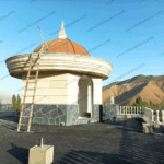 نمای رومی پیش ساخته ویلا در دماوند