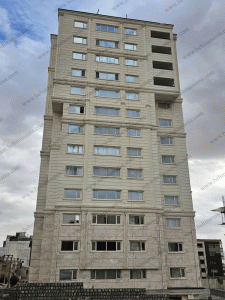 نمای سبک برج مسکونی در شهرکرد