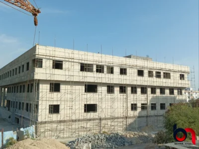 qeshm hotel modern facade