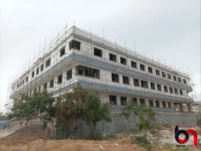 qeshm hotel modern facade