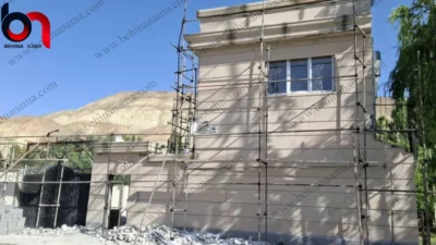 نمای کلاسیک پیش ساخته عایق در دماوند 4