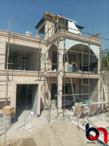 prefabricated villa facade damavand 4