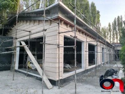 نمای تالار با ابزار سبک در تهران 8