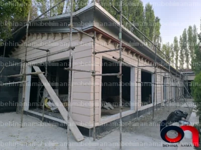 نمای تالار با ابزار سبک در تهران 4