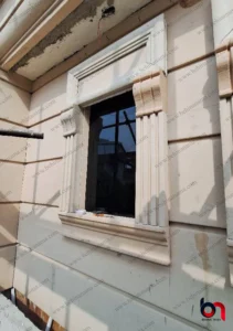 نمای مغازه با ابزار پیش ساخته در صومعه سرا 6