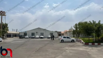 نمای پیش ساخته سوله کارخانه در کرج 2