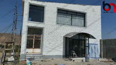 اجرای نمای سریع پلی استایرن 3