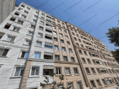 اجرای نمای برج با ابزار پیش ساخته در تهران