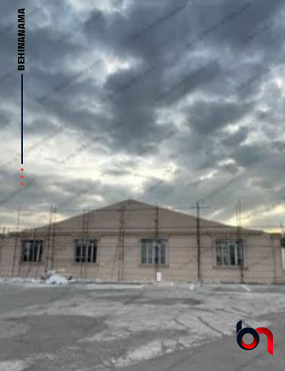 نمای پیش ساخته سوله کارخانه در کرج