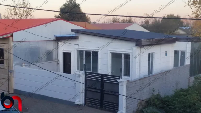 نمای ویلا با ابزار سبک و پیش ساخته 4