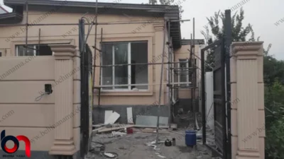 نمای ویلا با ابزار سبک و پیش ساخته 3