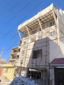 نمای مدرن با ابزار سبک و پیش ساخته در زاهدان