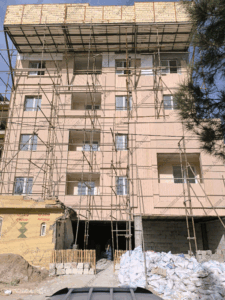 نمای مدرن با ابزار سبک و پیش ساخته در زاهدان