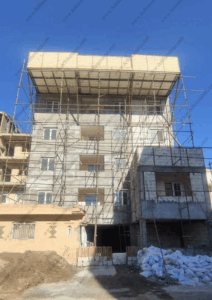 نمای مدرن با ابزار سبک و پیش ساخته در زاهدان