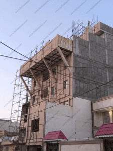نمای مدرن با ابزار سبک و پیش ساخته در زاهدان