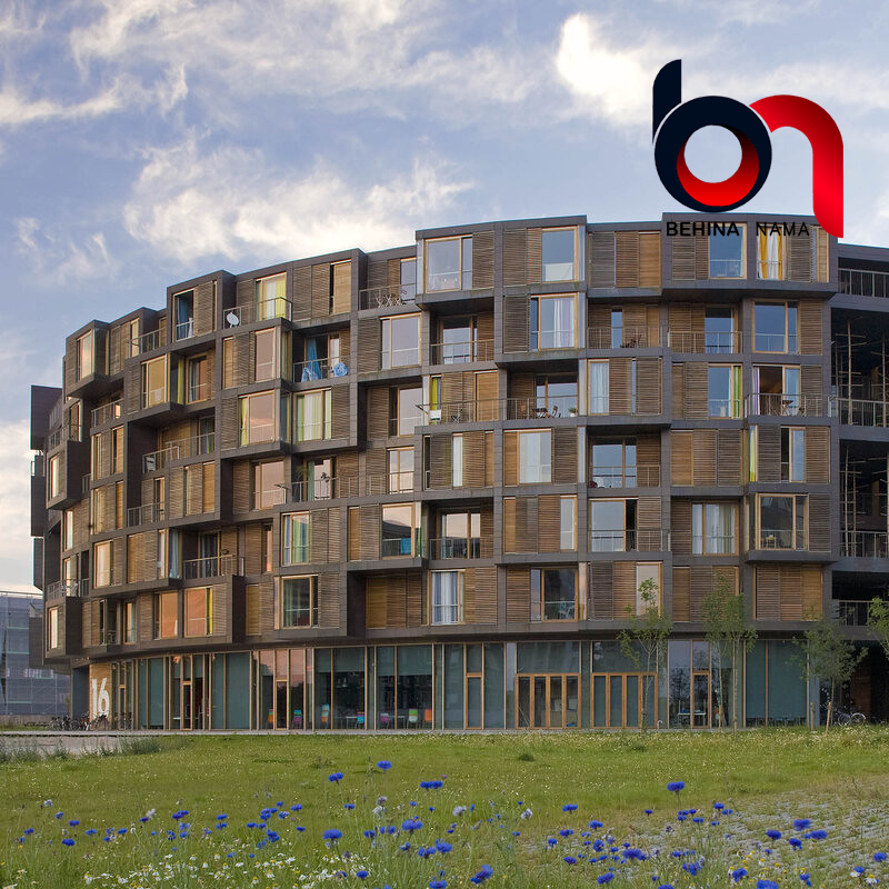 طراحی نمای خوابگاه