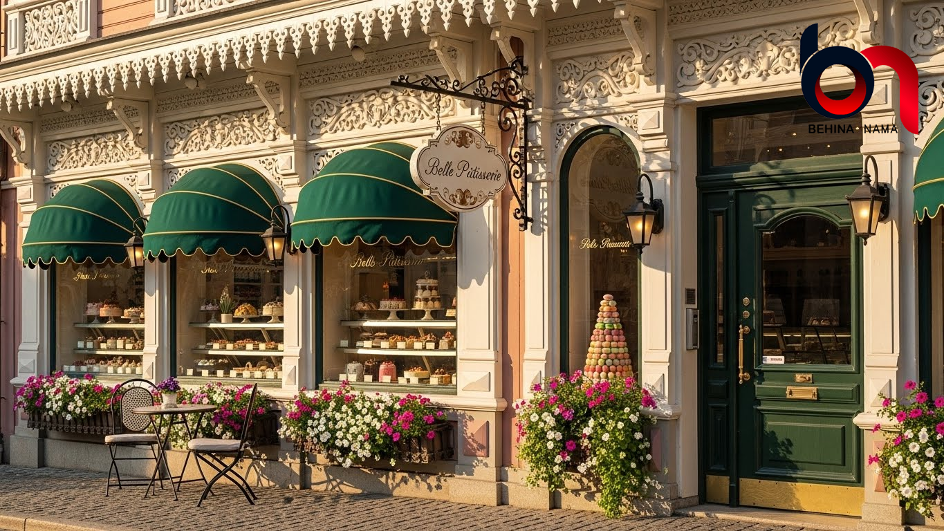 اصول طراحی نمای قنادی ( شیرینی فروشی )