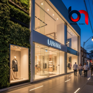 طراحی نمای فروشگاه