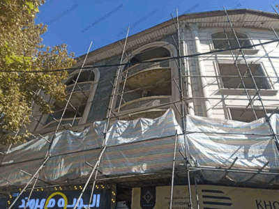 نمای ترکیبی مسکونی تجاری  در گلپایگان  