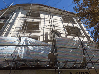 نمای ترکیبی مسکونی تجاری  در گلپایگان  